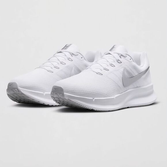 Nike Shoes - Nike White Sneakers with Silver Details